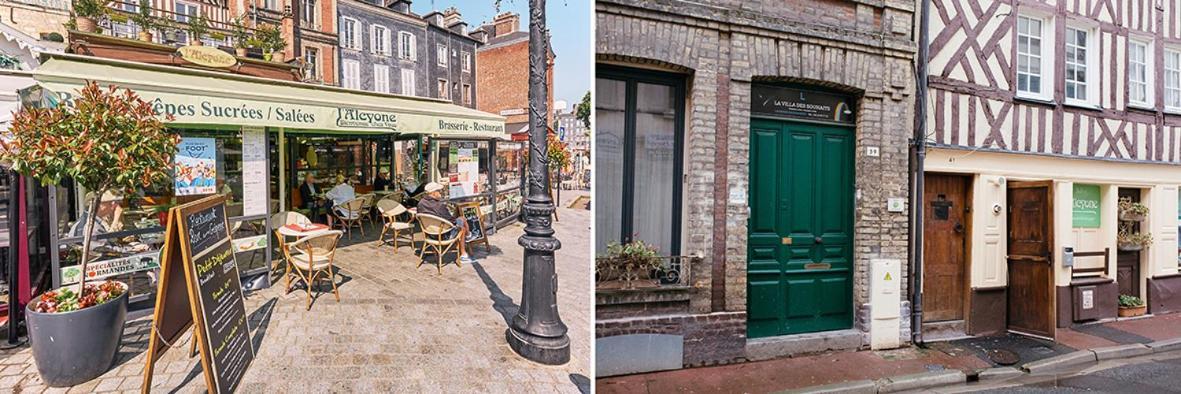 La Villa Des Souhaits Honfleur Exterior foto